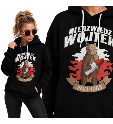 BLUZA DAMSKA Z KAPTUREM WOJTEK